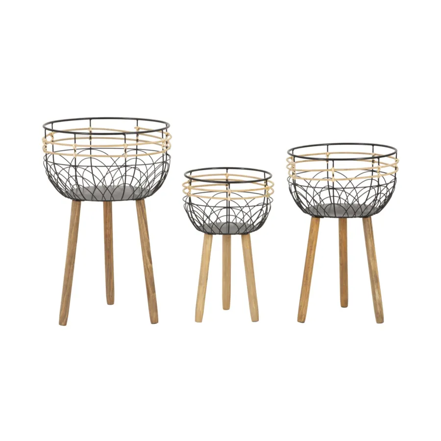 P/VASI Oporto Tris 35X54,5-30X48-25X41,5 cm